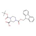 (S)-1-N-Boc-4-N-Fmoc-哌嗪-2-羧酸