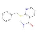 2-(苄基硫代)-N,N-二甲基烟酰胺