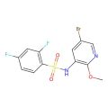 N-(5-溴-2-甲氧基吡啶-3-基)-2,4-二氟苯磺酰胺