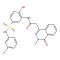 N-(5-(N-(3-chlorophenyl)sulfamoyl)-2-hydroxyphenyl)-2-(3-methyl-4-oxo-3,4-dihydrophthalazin-1-yl)acetamide