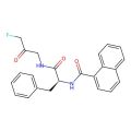 N-[(2S)-1-[(3-Fluoro-2-oxopropyl)amino]-1-oxo-3-phenylpropan-2-yl]naphthalene-1-carboxamide