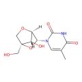 1-(2'-O,4-C-Methylene-beta-D-ribofuranosyl)thymine