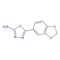 1,3,4-Oxadiazol-2-amine, 5-(1,3-benzodioxol-5-yl)-