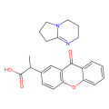 2-(9-氧代占吨-2-基)丙酸1,5-二氮杂二环[4.3.0]壬-5-烯盐
