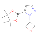 1-(氧杂环丁-3-基)-5-(四甲基-1,3,2-二氧杂硼硼烷-2-基)-1H-吡唑