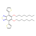 5,6-双（辛氧基）-4,7-二（噻吩-2-基）苯并[c] [1,2,5]噻二唑