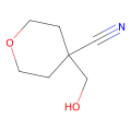 4-(hydroxymethyl)oxane-4-carbonitrile
