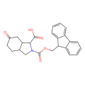 2-[(9H-fluoren-9-ylmethoxy)carbonyl]-6-oxo-octahydro-1H-isoindole-1-carboxylic acid