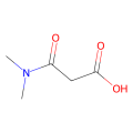 3-(dimethylamino)-3-oxo-propanoic acid