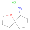 1-oxaspiro[4.4]nonan-9-amine;hydrochloride