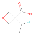 3-(1-fluoroethyl)oxetane-3-carboxylic acid