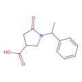 5-氧代-1-(1-苯乙基)吡咯烷-3-羧酸