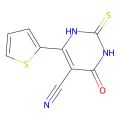 4-氧代-6-(噻吩-2-基)-2-硫代-1,2,3,4-四氢嘧啶-5-腈