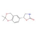 (R)-5-(2，2-二甲基-4H-苯并[d] [1，3]二氧杂环己烯-6-基)恶唑烷-2-酮