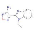 4-(1-乙基-1H-苯并[d]咪唑-2-基)-1，2，5-恶二唑-3-胺