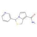 3-(3-Pyridinyl)-1H,3H-pyrrolo(1,2-c)thiazole-7-carboxamide