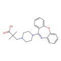 1-Piperazinepropanoic acid, 4-dibenz(b,f)(1,4)oxazepin-11-yl-alpha,alpha-dimethyl-