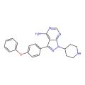 3-(4-phenoxyphenyl)-1-(piperidin-4-yl)-1H-pyrazolo[3,4-d]pyrimidin-4-amine