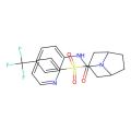 3-(Pyridin-2-ylsulfonyl)-N-(4-(trifluoromethyl)phenyl)-8-azabicyclo[3.2.1]octane-8-carboxamide