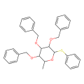 苯基-2,3,4-三-O-苄基-1-硫代-β-L-岩藻吡喃糖苷