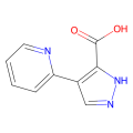 4-(吡啶-2-基)-1H-吡唑-3-羧酸