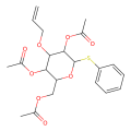 苯基2,4,6-三-O-乙酰基-3-O-烯丙基-1-硫基-β-D-吡喃半乳糖苷