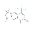 1,2,3,3,8-五甲基-5-(三氟甲基)-2,3-二氢-1H-吡咯并[3,2-g]喹啉-7(8H)-酮