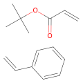 聚(丙烯酸叔丁酯)-block-聚(苯乙烯) (共聚物, 10:25)