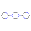 1-(Pyrazine-2-yl)-4-(pyrimidine-2-yl)piperazine
