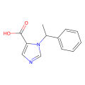 1-(1-苯基乙基)-1H-咪唑-5-羧酸