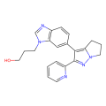 3-[6-(2-pyridin-2-yl-5,6-dihydro-4H-pyrrolo[2,1-e]pyrazol-3-yl)benzimidazol-1-yl]propan-1-ol