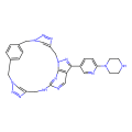 23-(6-piperazin-1-ylpyridin-3-yl)-1,4,5,6,13,14,15,18,20,24,26-undecazahexacyclo[17.5.2.28,11.13,6.113,16.022,25]triaconta-3(30),4,8(29),9,11(28),14,16(27),19,21,23,25-undecaene