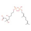 P'-geranyl 3,5,8-trihydroxy-3-methyloctanate 8-diphosphate