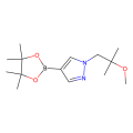 1-(2-methoxy-2-methyl-propyl)-4-(4,4,5,5-tetramethyl-1,3,2-dioxaborolan-2-yl)pyrazole