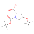 (2S,4R)-4-(tert-butoxy)-1-[(tert-butoxy)carbonyl]pyrrolidine-2-carboxylic acid