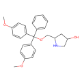 (3R,5S)-5-{[bis(4-methoxyphenyl)(phenyl)methoxy]methyl}pyrrolidin-3-ol
