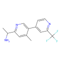 (1S)-1-[4-methyl-5-[2-(trifluoromethyl)-4-pyridyl]-2-pyridyl]ethanamine