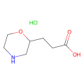 3-[(2S)-morpholin-2-yl]propanoic acid;hydrochloride