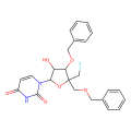 1-[(2R,3R,4S,5R)-4-benzyloxy-5-(benzyloxymethyl)-5-(fluoromethyl)-3-hydroxy-tetrahydrofuran-2-yl]pyrimidine-2,4-dione