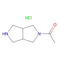 1-[(3aS,6aR)-2,3,3a,4,6,6a-hexahydro-1H-pyrrolo[3,4-c]pyrrol-5-yl]ethanone;hydrochloride