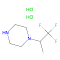 1-(2,2,2-trifluoro-1-methyl-ethyl)piperazine;dihydrochloride