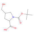 (2S,4R)-1-[(tert-butoxy)carbonyl]-4-(hydroxymethyl)pyrrolidine-2-carboxylic acid