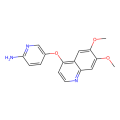 5-[(6,7-dimethoxy-4-quinolyl)oxy]pyridin-2-amine