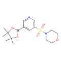 4-(5-(4,4,5,5-tetramethyl-1,3,2-dioxaborolan-2-yl)pyridin-3-ylsulfonyl)morpholine