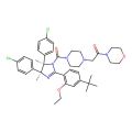 p53 and MDM2 proteins-interaction-inhibitor (chiral)