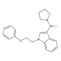 [1-(2-Phenoxyethyl)-3-indolyl]-(1-pyrrolidinyl)methanethione