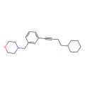 4-(3-(4-(Piperidinyl)but-1-ynyl)benzyl)morpholine