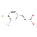 (2E)-3-(4-bromo-3-methoxyphenyl)prop-2-enoic acid