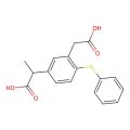 5-(1-羧乙基)-2-(苯硫基)苯乙酸