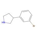 3-(3-溴苯基)吡咯烷